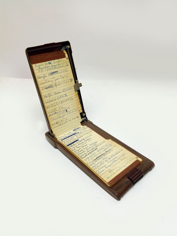 agenda telefono mecanica metal 3-18x19x10.5 1u